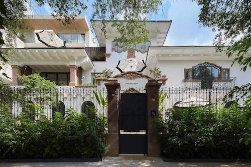 The Front of Casa Polanco Boutique Hotel in Mexico City