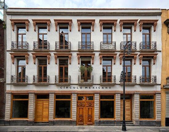 Front of Circulo Mexicano Boutique Hotel