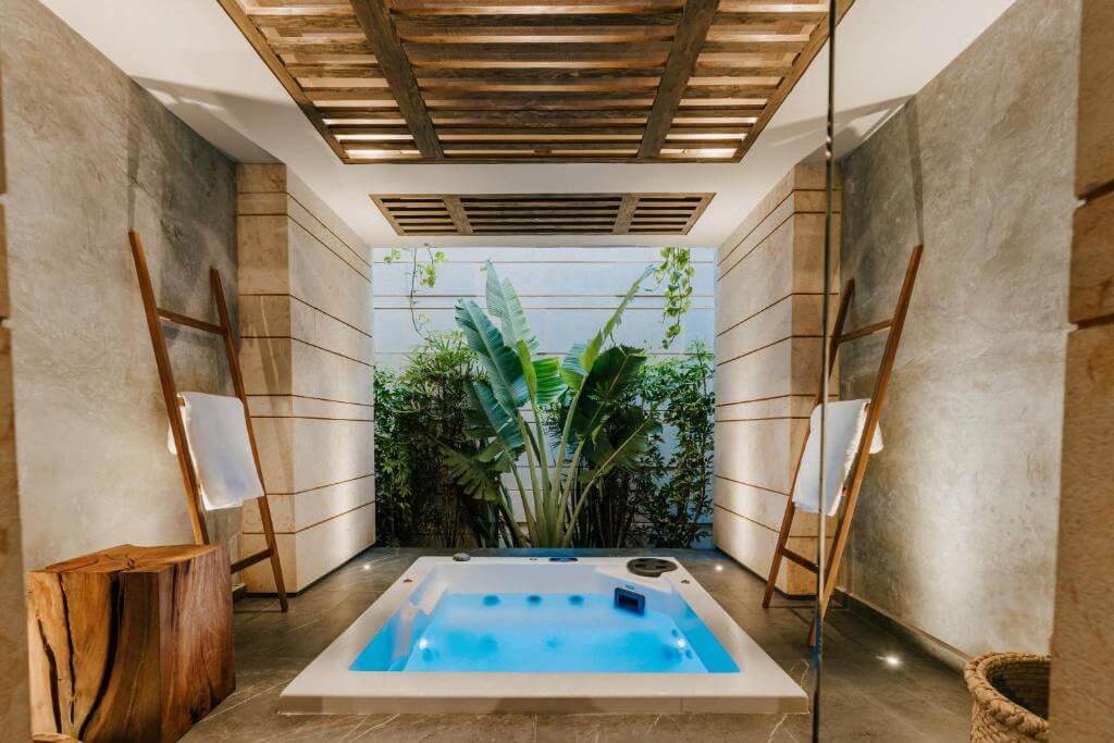 Jacuzzi in CASA LUCIANA 