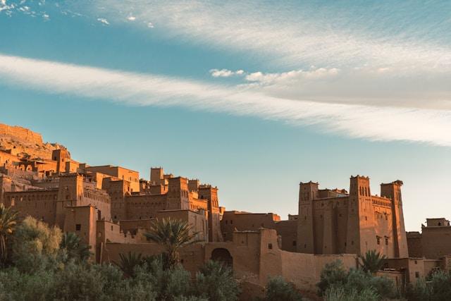 Old fort in morocco