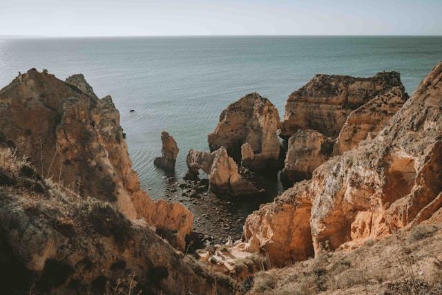 Portugal landscape and sea