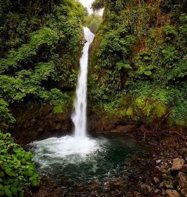 waterfall in costa rica