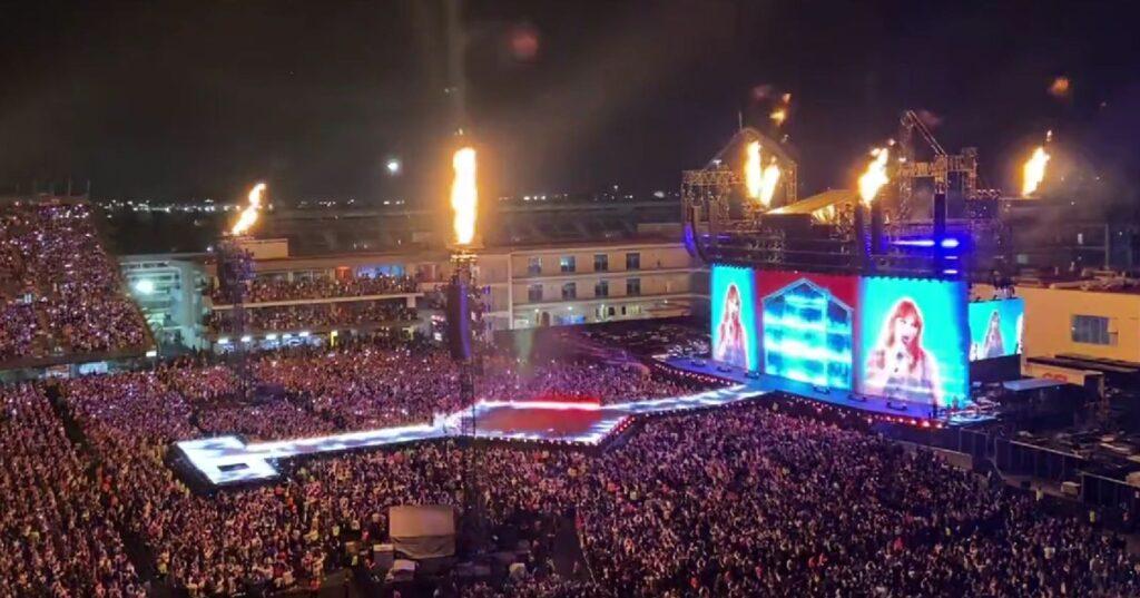 Economic impact of Taylor Swift in Mexico City