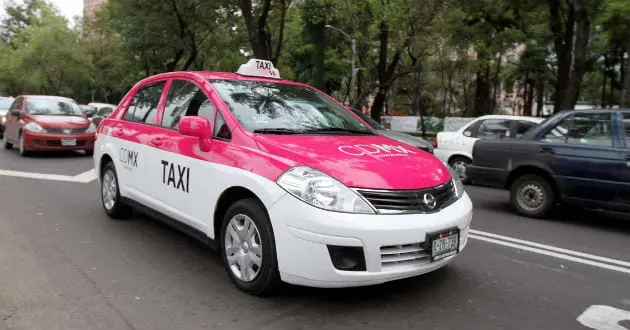 Mexico City Taxi Cab