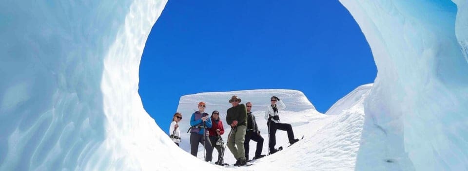 Glacier hiking in New Zealand 